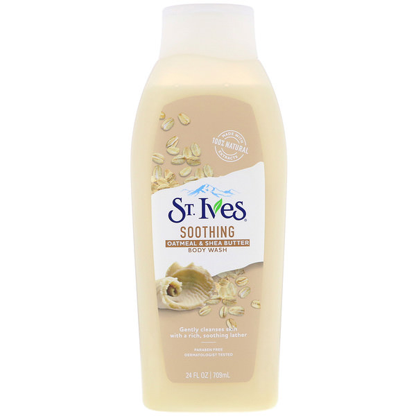 Soothing oatmeal & shea butter body wash 709ml