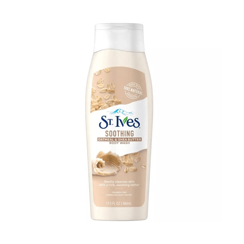 Soothing oatmeal & shea butter body wash 400ml