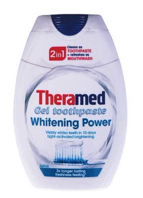 Whitening power 2in1 gel toothpaste + mouthwash 75ml