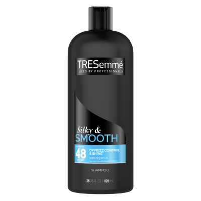 Silky & smooth 28 hours of frizz control & shine shampoo 828ml