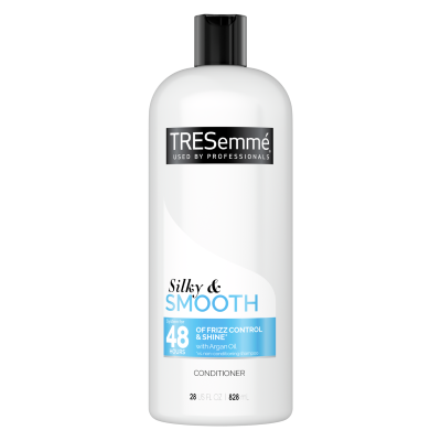 Silky & smooth 28 hours of frizz control & shine conditioner 828ml