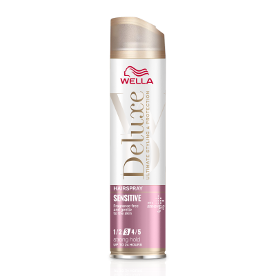 Deluxe sensitive hair spray 3 strong hold 250ml